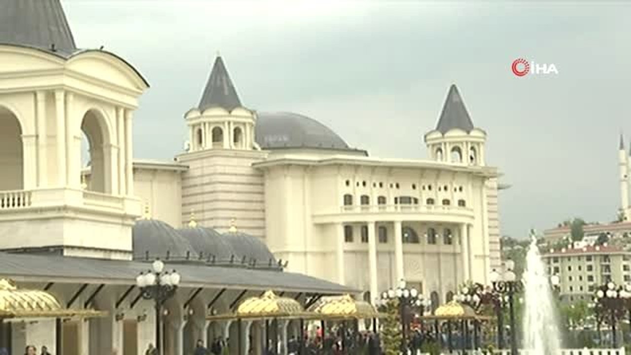 Cumhurbaşkanı Erdoğan'ın Açılışını Gerçekleştireceği Kuzey Yıldızı Camii'nin Görüntüleri