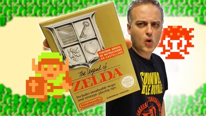Así era el primer The Legend of Zelda de NES