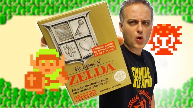 Así era el primer The Legend of Zelda de NES