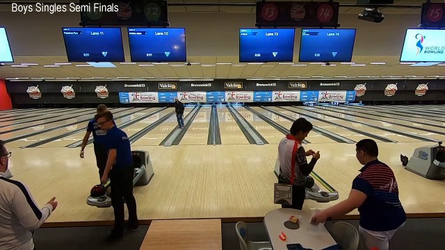 Boys Singles Semi Finals - World Bowling Junior Championships