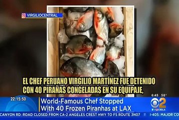 EEUU: Virgilio Martínez fue liberado y pudo preparar su peculiar platillo a base de pirañas