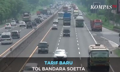 Tải video: Tarif Baru Tol Bandara Soetta