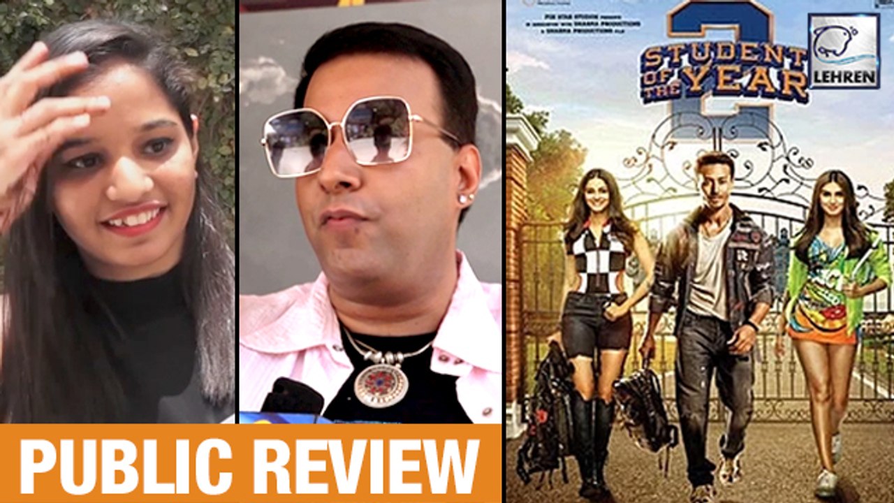 Student Of The Year 2 PUBLIC REVIEW | Tiger Shroff, Tara Sutaria, Ananya Pandey