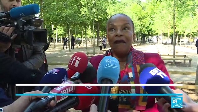 Christiane Taubira s'exprime à l'occasion de la Journée nationale de l'abolition de l'esclavage