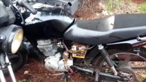 Motocicleta de acusados de furto é apreendida, após confusão com seguranças