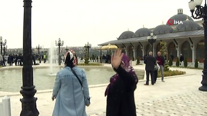 Cumhurbaşkanı Erdoğan'ın açılışını gerçekleştireceği Kuzey Yıldızı Camii'nin görüntüleri