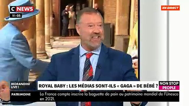Alex Taylor ironise sur les médias français qui en font des tonnes sur le Royal Baby: Ils font passer les Britanniques pour des gagas! - VIDEO