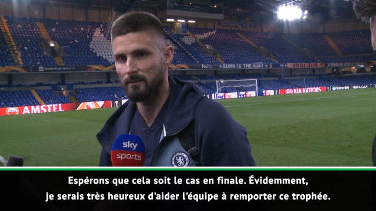 Demies - Giroud : "Aider l'équipe à remporter ce trophée"