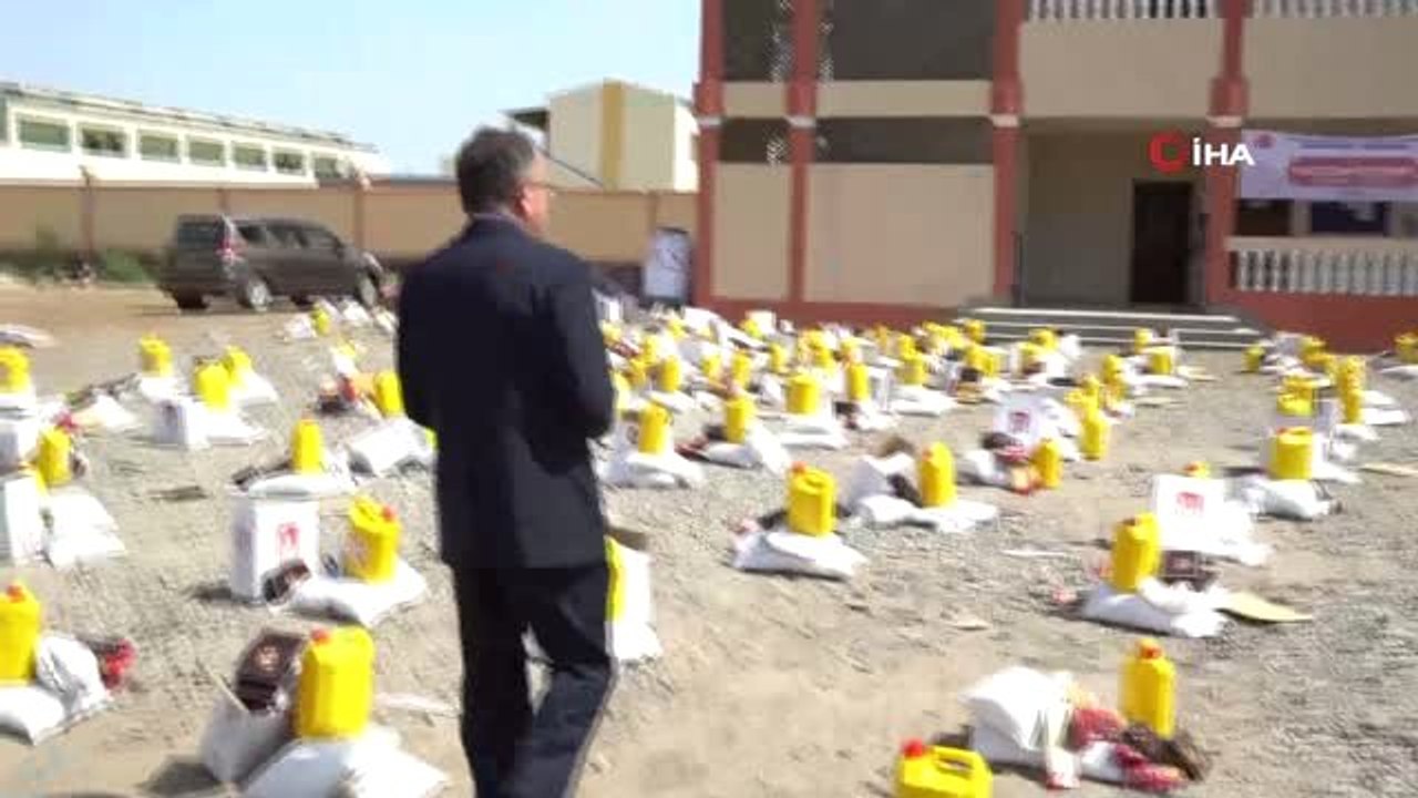 Türkiye Diyanet Vakfından Cibuti'deki Yemenli Mültecilere Ramazan Yardımı
