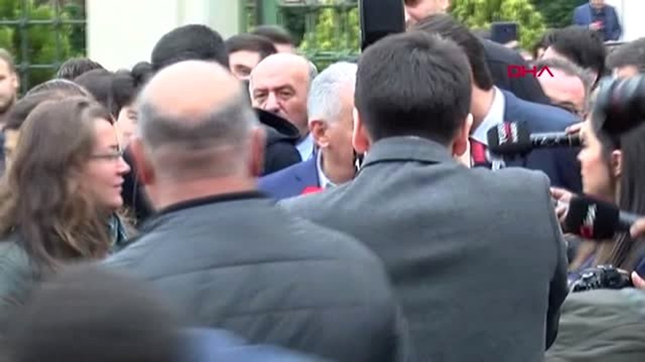 İstanbul- Binali Yıldırım'dan Cuma Namazı Sonrası Açıklama 1