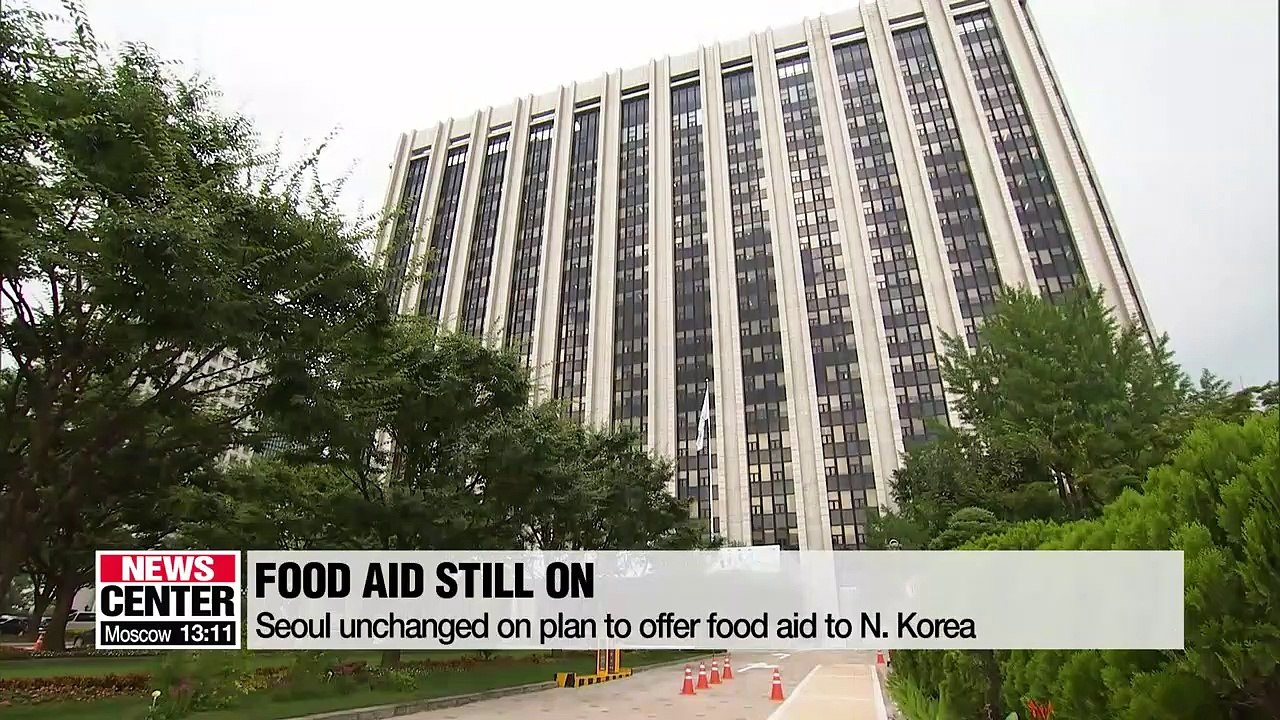 Seoul's plan to offer food aid to N. Korea still on despite Thursday's missile launch