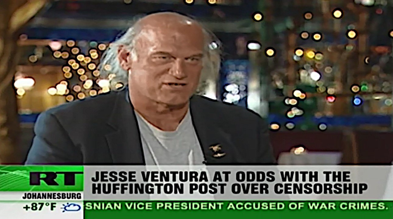 Huffington Post Deletes Jesse Ventura's Article...