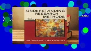 [BEST SELLING]  Understanding Research Methods: An Overview of the Essentials by Mildred L Patten