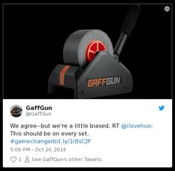 GaffGun, l'outil facilitant la fixation de câbles et la pose d'adhésif