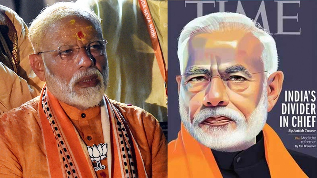 பிளவுவாதிகளின் தலைவர் மோடி - டைம் இதழ் கடும் விமர்சனம்- வீடியோ