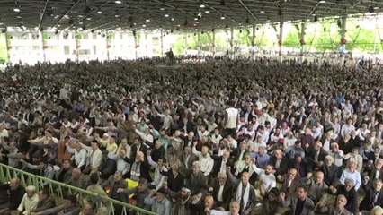 İran'da Hükümetin Nükleer Kararına Destek Gösterileri