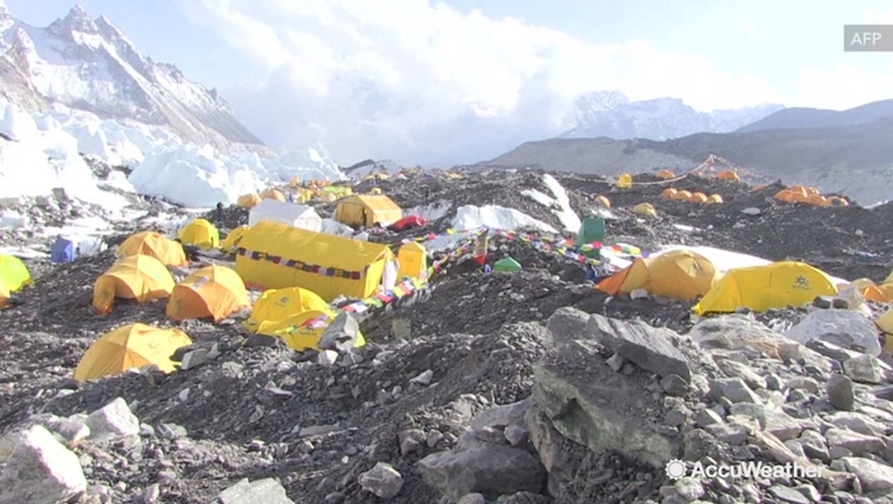 Mount Everest is covered in trash after decades of commercial mountaineering