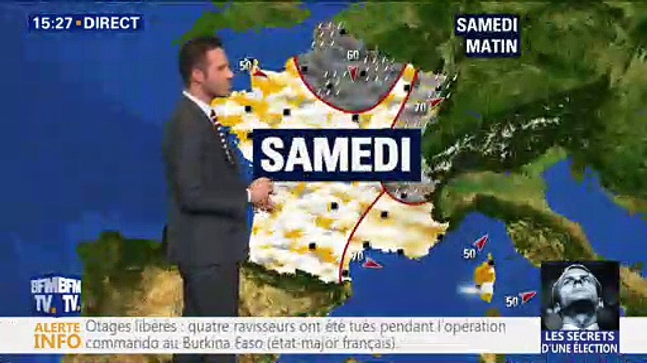 La météo pour ce samedi 11 mai 2019