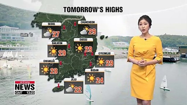 Early summer weather this weekend with hazy air _ 051019