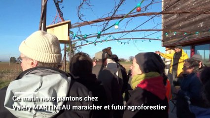 Chantier collectif ADAF de plantation de Haies