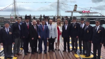 Samsun'dan ABD'ye Türk Bayrağı Gönderildi