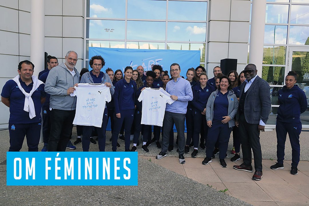 L'OM fête la montée en D1 des féminines