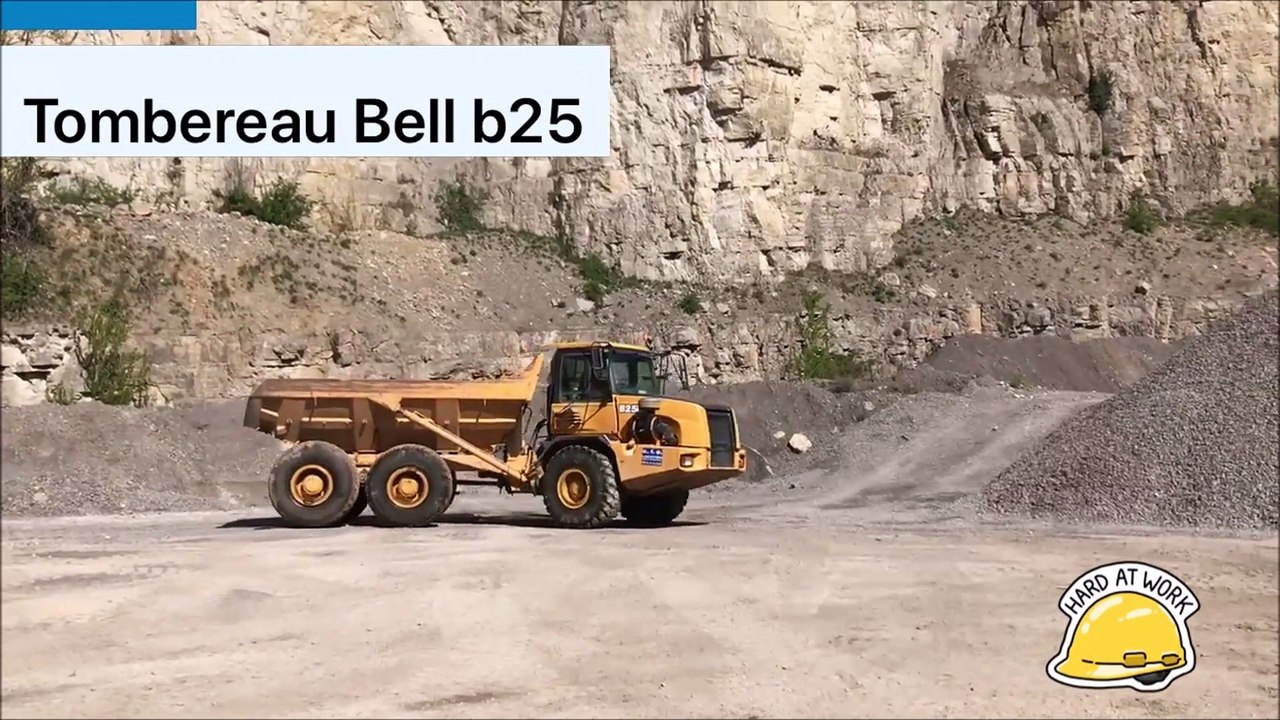 Dumper tombereau Bell B25  - Présentation machine CFE Location