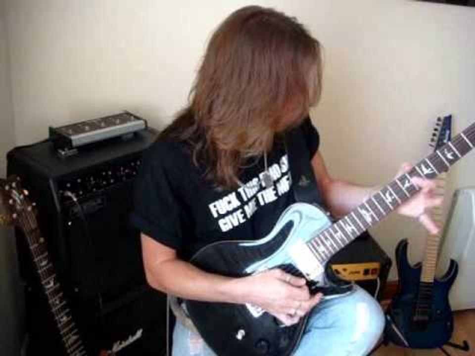 1ST ENTRY!!!  Death To All But Metal solo by Mark Davis