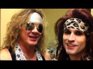 Steel Panther 30 Second Backstage Video Update - New Album