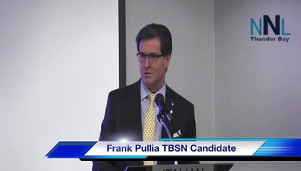Frank Pullia Nomination Acceptance Speech - Thunder Bay Superior North
