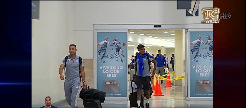 Retorno de Emelec luego de ganar en Brasil y clasificar a octavos de final de la Copa Libertadores
