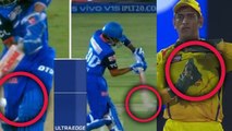 IPL 2019: Chennai vs Delhi Dhoni DRS | மீண்டும் தன் பாணியில் டிஆர்எஸ் ரிவியூ கேட்ட தோனி
