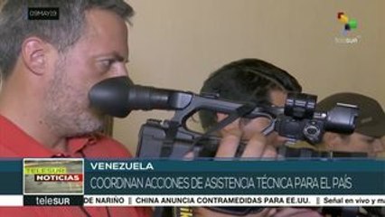 Venezuela: coordinan acciones de asistencia técnica para el país