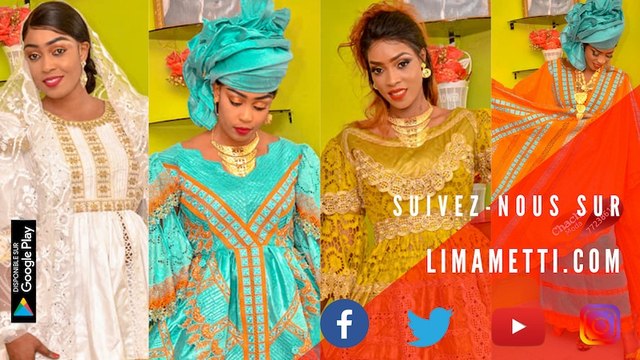 Les premiers modèles tendances Korité d'Aicha éblouissent plus d'un