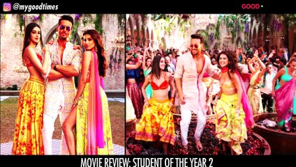 Student Of The Year 2: Movie Review