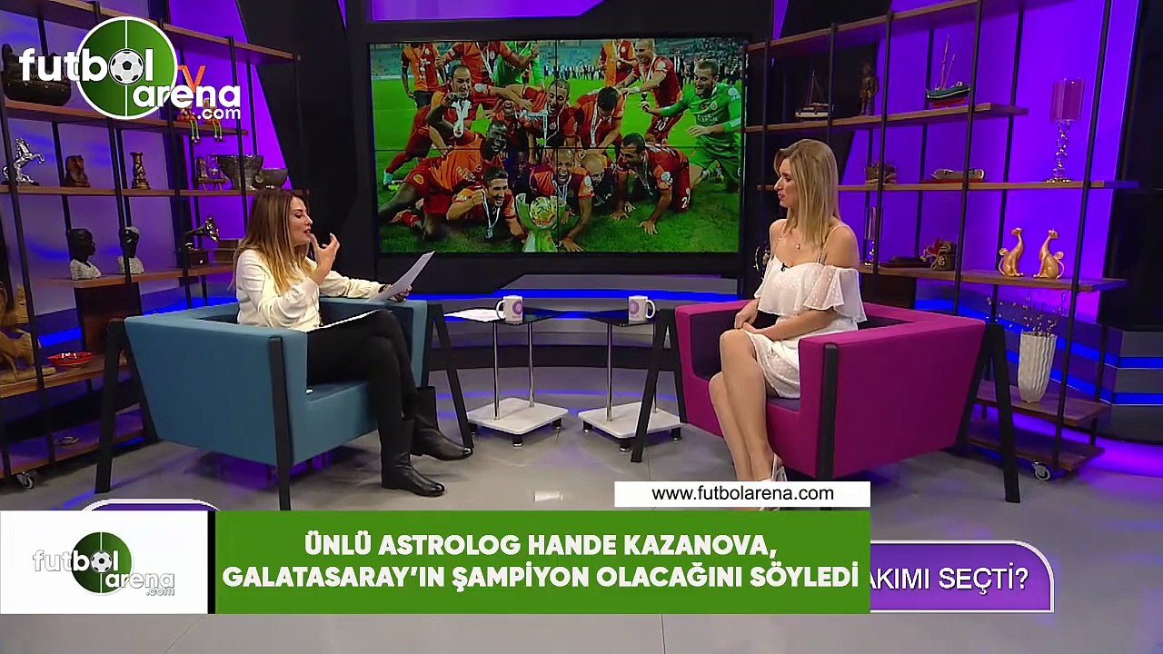 Ünlü astrolog Hande Kazanova, Galatasaray'ın şampiyon olacağını söyledi
