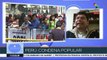 Trabajadores peruanos en huelga indefinida, rechazan recorte salarial