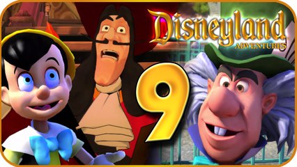 Disneyland Adventures Walkthrough Part 9 (PC, X360, XB1) ~ Pinocchio, Hook & Mad Hatter ~