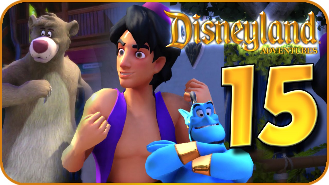 Disneyland Adventures Walkthrough Part 15 (PC, X360, XB1) ~ Aladdin and Jungle Book ~