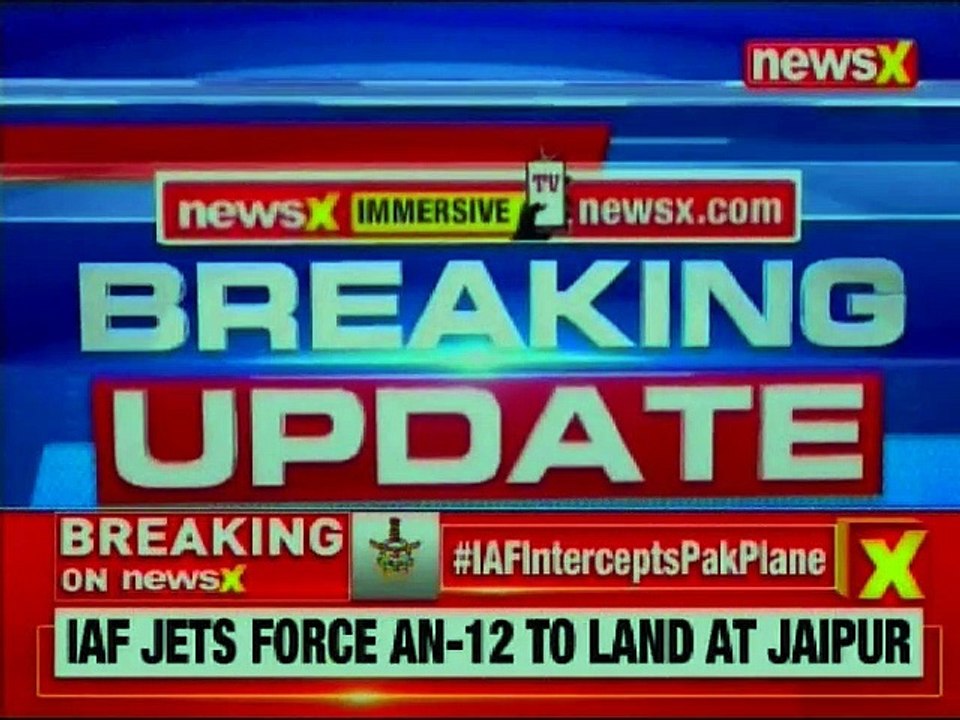 IAF intercepts Pakistani Plane: Cargo plane made to land at Jaipur; pilots in IAF's custody