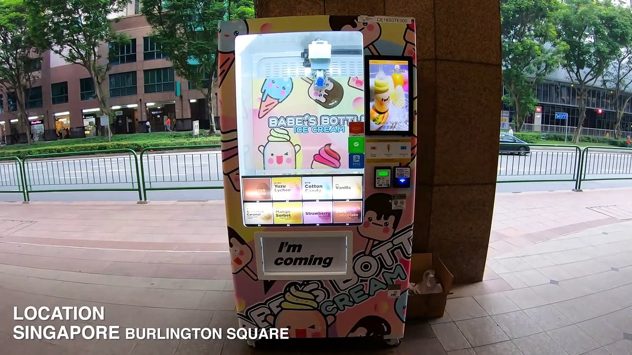 Gelato Vending Machine