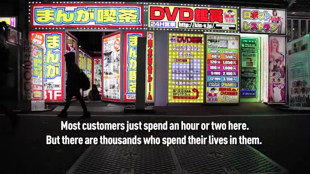 Residents living permanently in Japan's cyber-cafés - Lost in Manboo