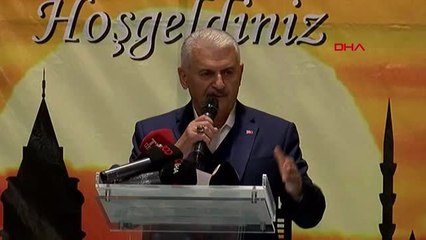 Binali Yıldırım, Bayrampaşa'da Katıldığı İftar Programında Konuştu