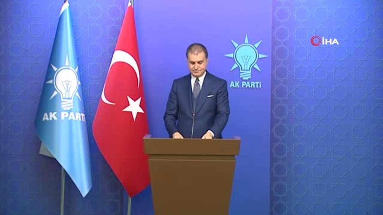 AK Parti Sözcüsü Ömer Çelik: "Yaptığımız İşten Eminiz. Ysk Kararını Verdi, Vatandaşa Gideceğiz"