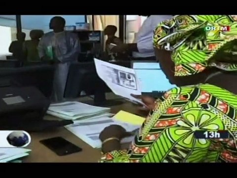 ORTM - Visite du ministre de la promotion et de l’investissement privé Safia Boly, à l’agence du Mali