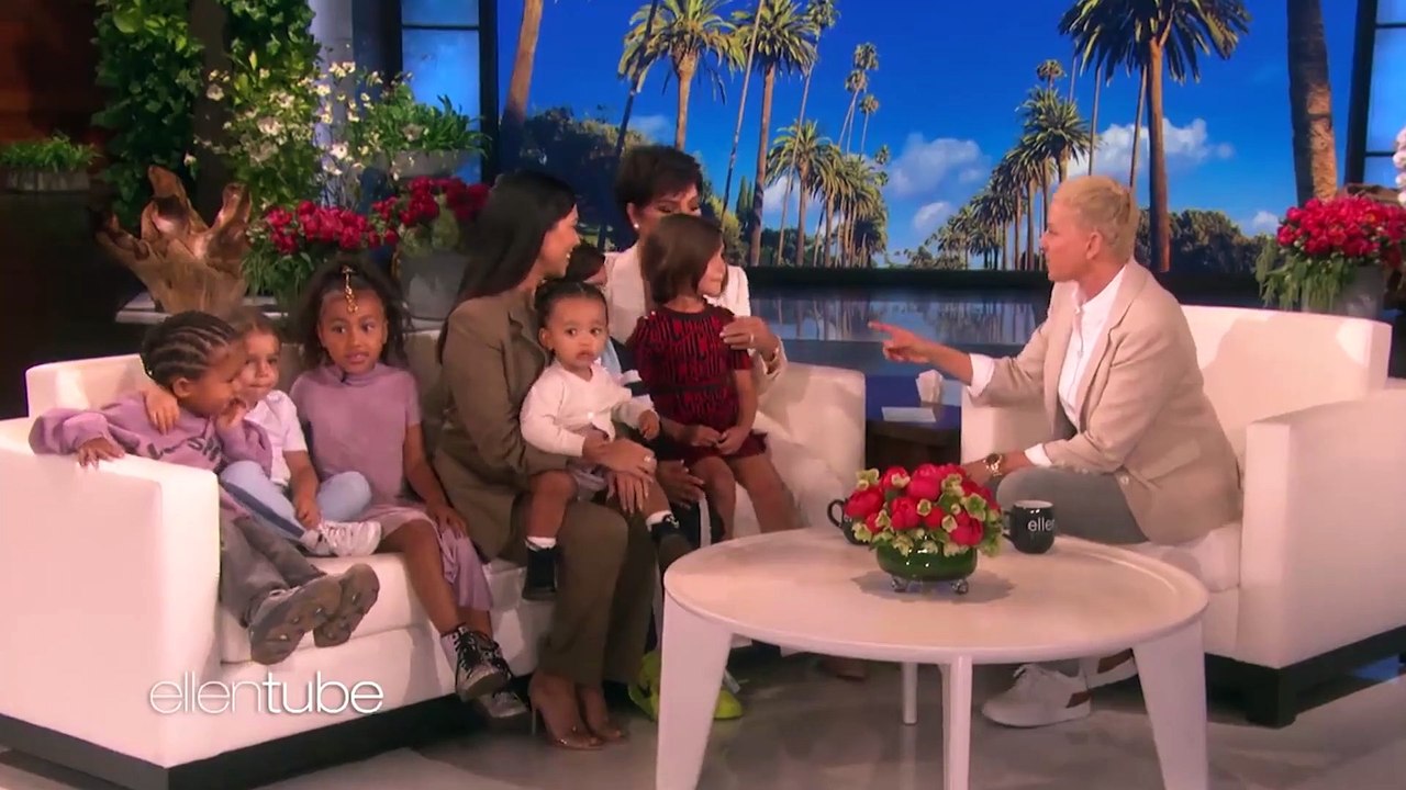 The Kardashian Kids Visit Ellen
