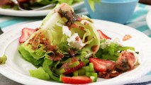 How to Make Spring Wedge Salad with Strawberry-Basil Vinaigrette