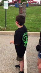 Inspirational Bikers Pick Up Boy Being Bullied at School