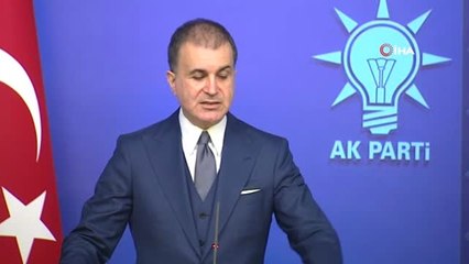 AK Parti Sözcüsü Ömer Çelik: "Nato Mekanizması İçin Bir Tehdit Oluşturur Deniyor.