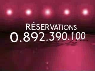 Pub spectacle de la Cigale du 23 février 2008